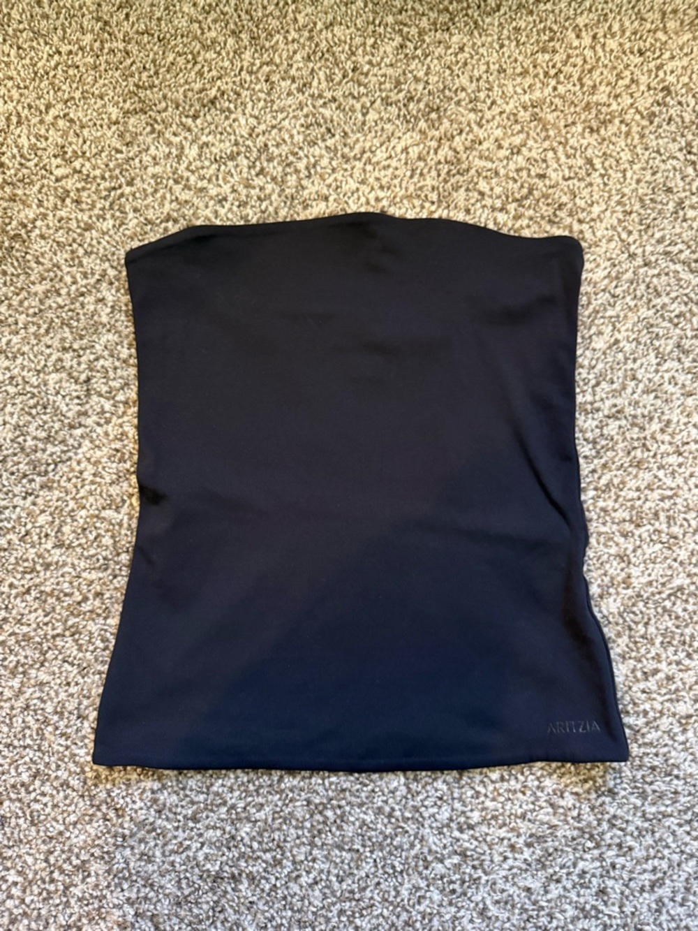 Strapless Black Tube Top